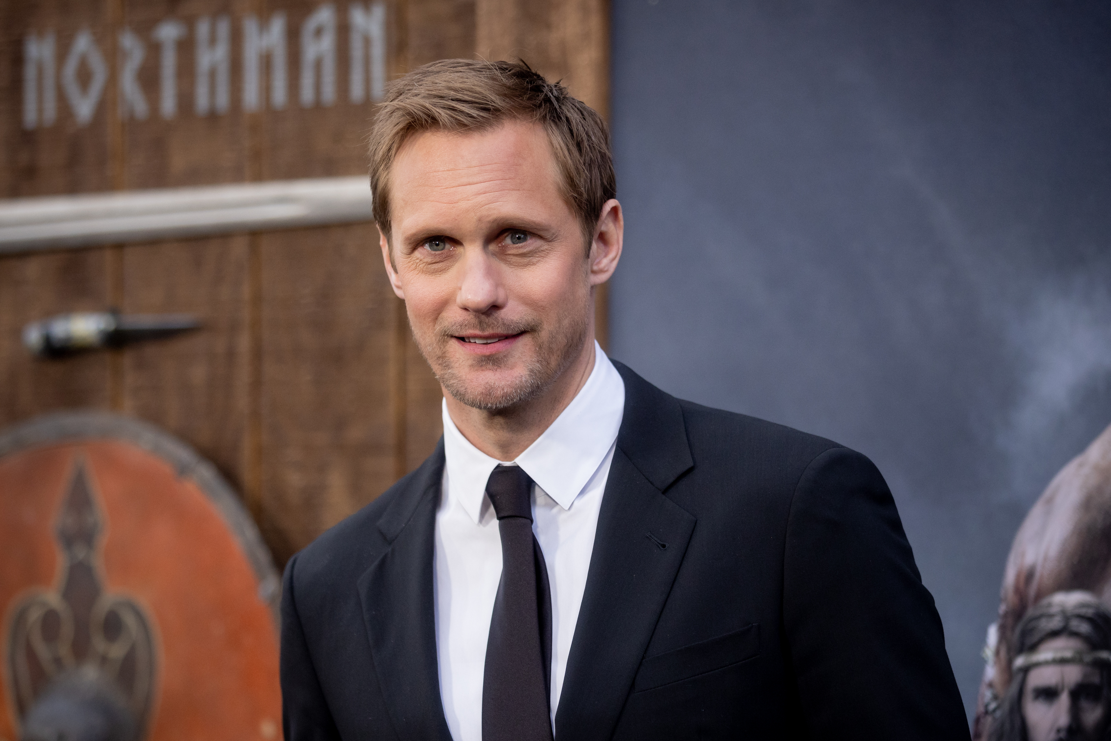 Alexander Skarsgård at an event for The Northman (2022)