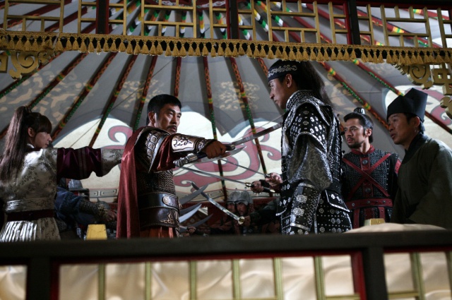 Ju Jin-mo, Lee Mun-shik, Kwon Oh-jung, Jin Yi-Han, and Kim Young-ho in The Empress Ki (2013)