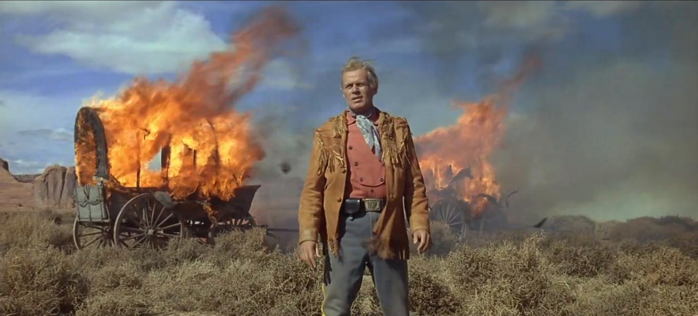 Richard Widmark in Cheyenne Autumn (1964)