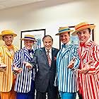 With Disney legend songwriter Richard Sherman and The Dapper Dans.