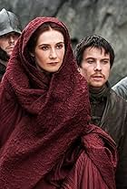 Carice van Houten and Joe Dempsie in Game of Thrones (2011)