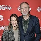 Anton Corbijn and Rachel McAdams at an event for A Most Wanted Man (2014)