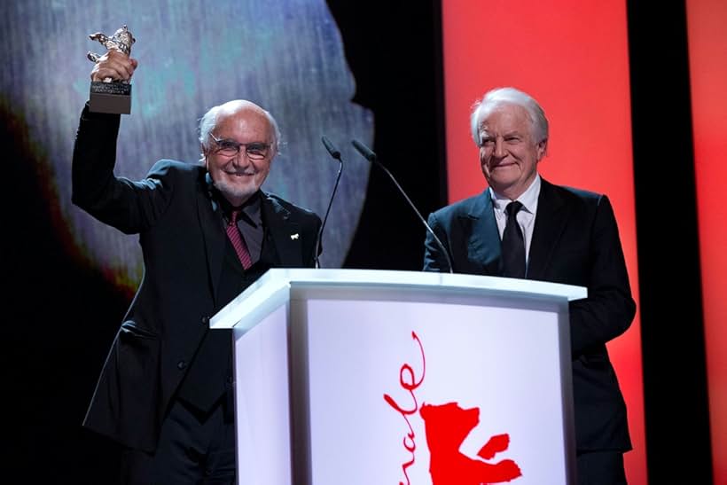 André Dussollier and Jean-Louis Livi at an event for Life of Riley (2014)