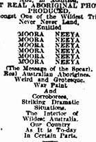 Moora Neya, or The Message of the Spear (1911)