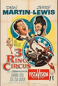 Zsa Zsa Gabor, Jerry Lewis, Dean Martin, and Joanne Dru in 3 Ring Circus (1954)