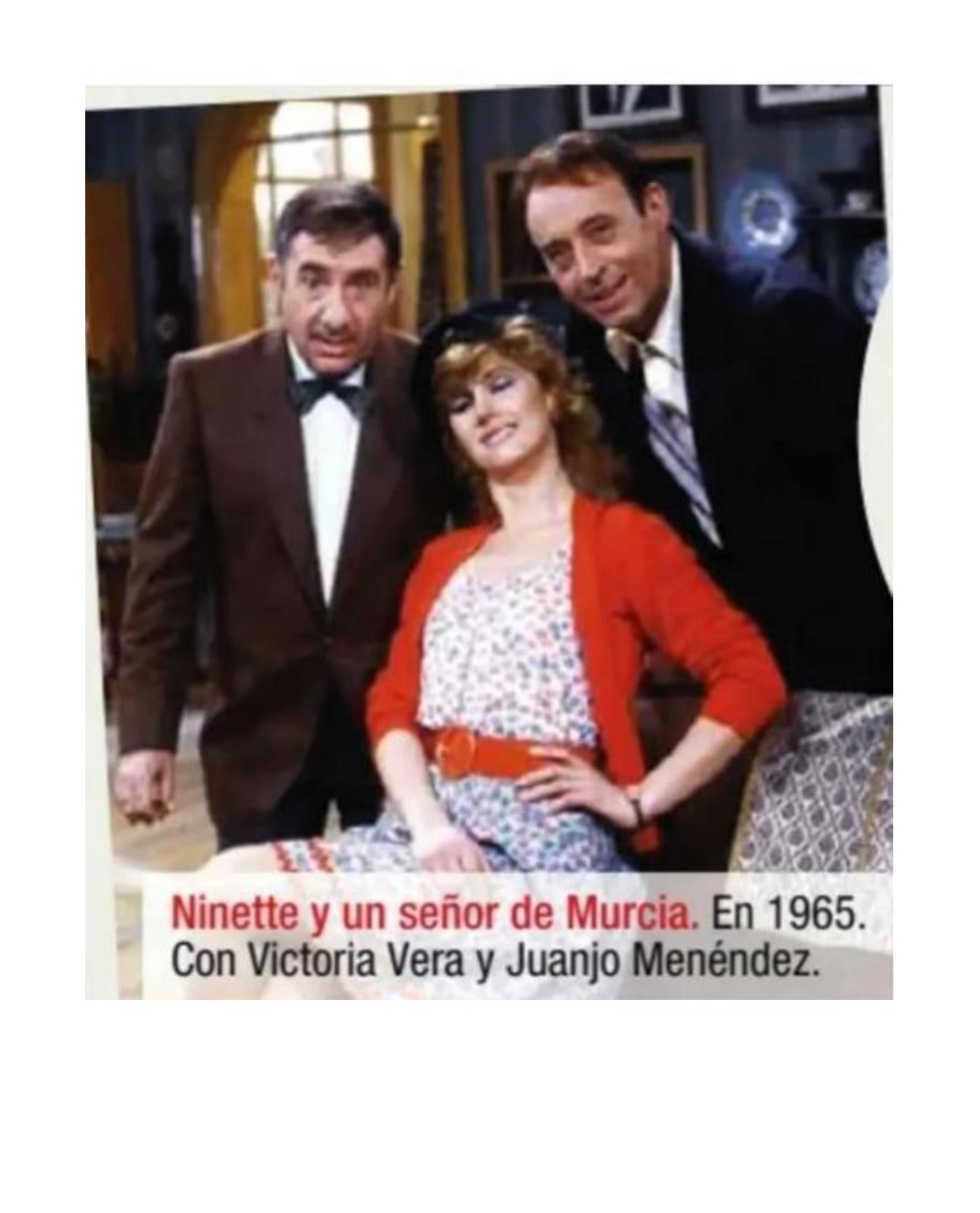 Alfredo Landa, Juanjo Menéndez, and Victoria Vera in Ninette y un señor de Murcia (1984)