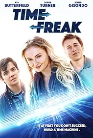 Skyler Gisondo, Asa Butterfield, and Sophie Turner in Time Freak (2018)