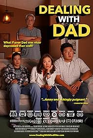 Dana Lee, Ally Maki, Hayden Szeto, and Peter S. Kim in Dealing with Dad (2022)