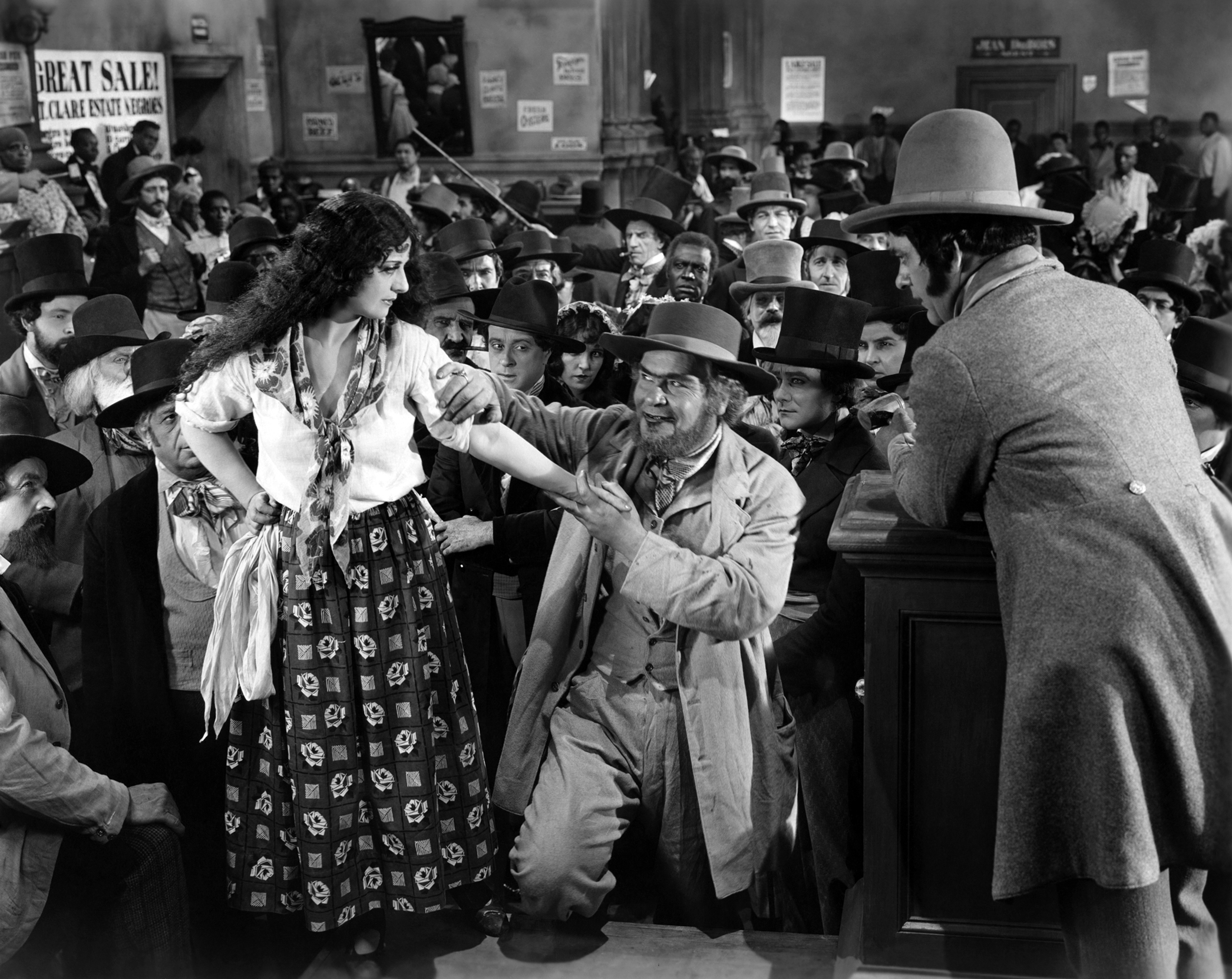 William Dyer, Margarita Fischer, Carla Laemmle, George Siegmann, and Mildred Washington in Uncle Tom's Cabin (1927)