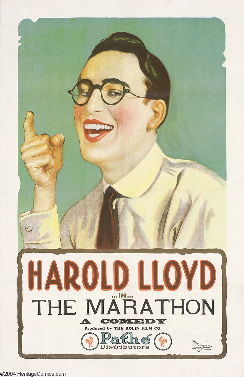 Harold Lloyd in The Marathon (1919)