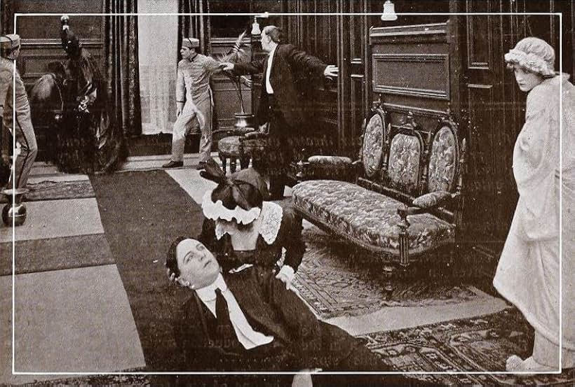 Paul Hurst, Ollie Kirby, Marin Sais, Arthur Shirley, and William H. West in The Figure in Black (1915)