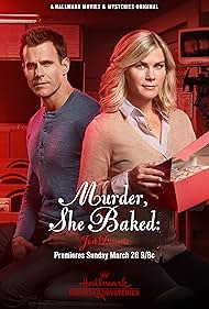 Cameron Mathison and Alison Sweeney in Murder, She Baked: Just Desserts (2017)