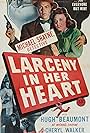 Hugh Beaumont, Douglas Fowley, and Cheryl Walker in Larceny in Her Heart (1946)