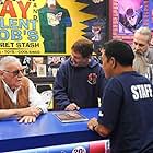 Walter Flanagan, Bryan Johnson, Stan Lee, and Ming Chen in Comic Book Men (2012)