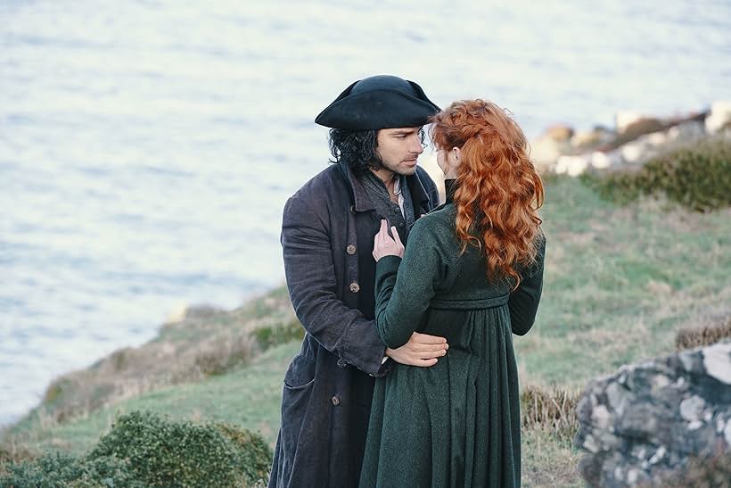 Eleanor Tomlinson and Aidan Turner in Episode #5.4 (2019)