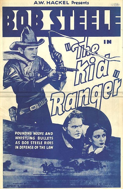 Joan Barclay, William Farnum, and Bob Steele in The Kid Ranger (1936)