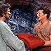 Victor Mature and Michael Rennie in Demetrius and the Gladiators (1954)