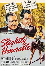 Broderick Crawford and Ruth Terry in Slightly Honorable (1939)