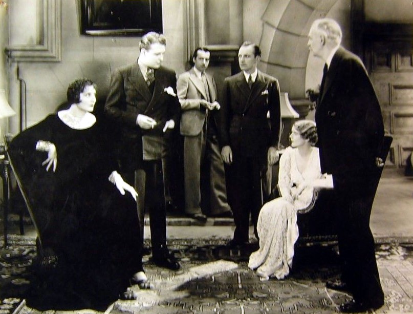 Ralph Bellamy, Betty Blythe, June Collyer, and Claude Gillingwater in Before Midnight (1933)