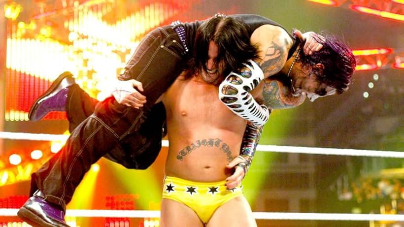 Jeff Hardy and CM Punk in WWE Summerslam (2009)