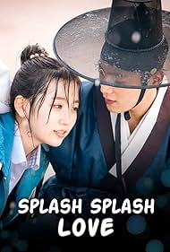 Yoon Doo-joon and Kim Seul-gi in Splash Splash Love (2015)