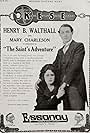 Mary Charleson and Henry B. Walthall in The Saint's Adventure (1917)