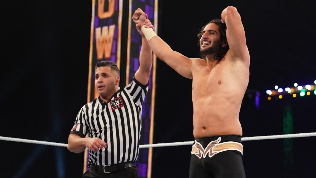 Mansoor Al-Shehail in WWE Super Show-Down (2020)