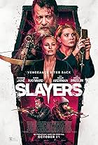 Thomas Jane, Malin Akerman, Abigail Breslin, and Kara Hayward in Slayers (2022)