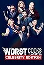 Robin Givens, Dave Coulier, Brian Posehn, Shannon Akins, Leo Lech, Sonja Morgan, Steven Crowley, Johnny 'Bananas' Devenanzio, Bridget Everett, Asaf Goren, Wells Adams, Mandy Thornton, Ann Odogwu, and Hazell Mckenzie in Worst Cooks - Endlich schmeckt's (2010)