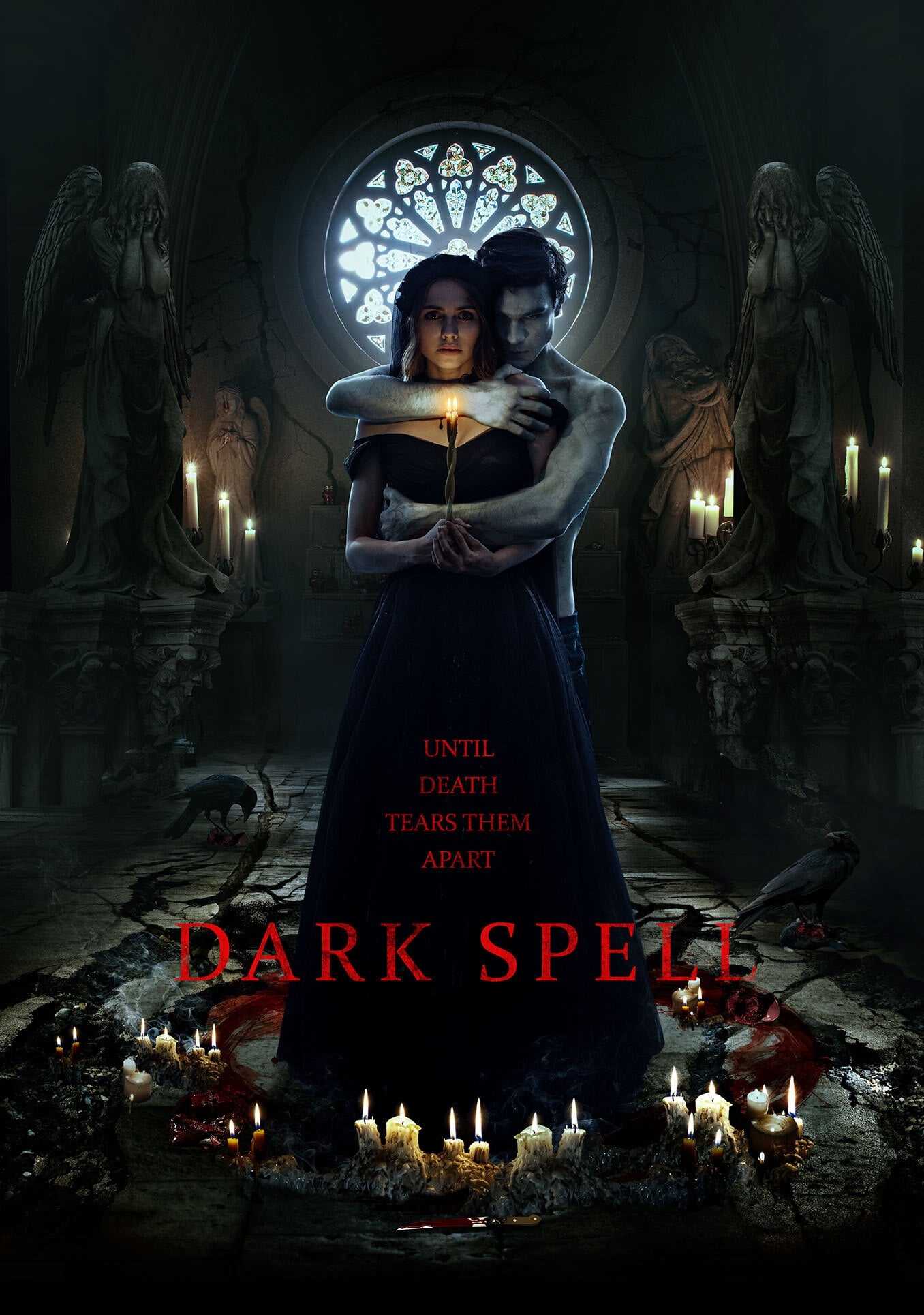 Yana Yenzhayeva and Konstantin Beloshapka in Dark Spell (2021)