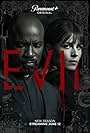 Katja Herbers and Mike Colter in Evil (2021)