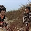 Shiho Fujimura and Yutaka Nakamura in Zatôichi kenka-tabi (1963)