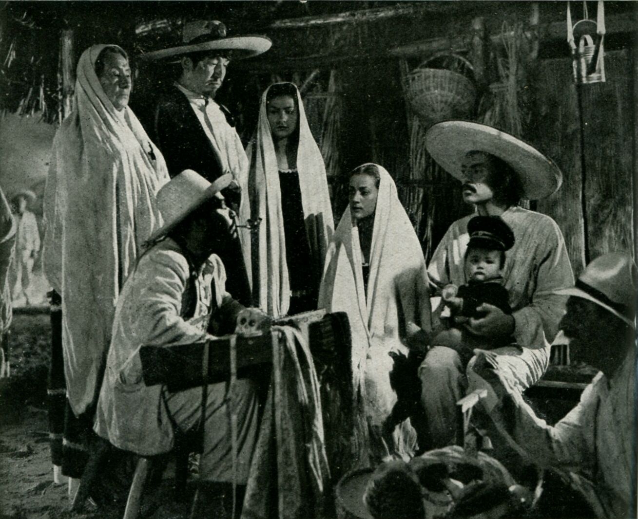 Pedro Armendáriz and María Elena Marqués in The Pearl (1947)