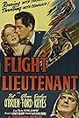 Glenn Ford, Pat O'Brien, and Evelyn Keyes in Flight Lieutenant (1942)