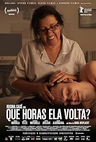 Regina Casé and Michel Joelsas in Que Horas Ela Volta? (2015)