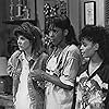 Marisa Tomei, Lisa Bonet, and Dawnn Lewis in A Different World (1987)