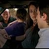 Clark Duke, David Koechner, Josh Zuckerman, and Amanda Crew in Sex Drive (2008)