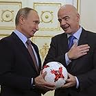 Vladimir Putin and Gianni Infantino in FIFA Uncovered (2022)