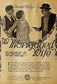 Edwin August, Dorothy Phillips, and William Stowell in The Mortgaged Wife (1918)