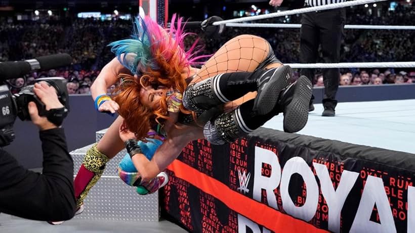 Rebecca Quin and Kanako Urai in WWE Royal Rumble (2019)