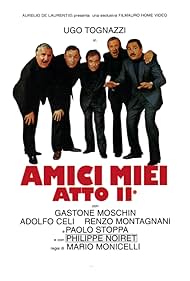 Adolfo Celi, Renzo Montagnani, Gastone Moschin, and Ugo Tognazzi in Amici miei - Atto II° (1982)