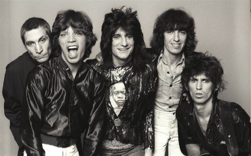 Mick Jagger, Keith Richards, Charlie Watts, Ronnie Wood, Bill Wyman, and The Rolling Stones