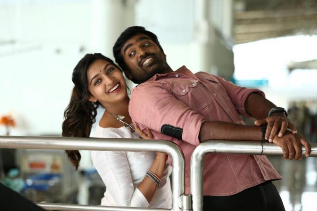 Vijay Sethupathi and Lakshmi Menon in Rekka (2016)