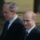 George W. Bush and Vladimir Putin in Turning Point: The Bomb and the Cold War (2024)