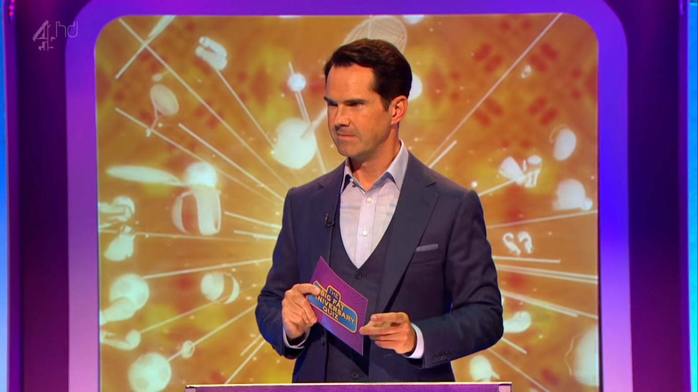 Jimmy Carr in The Big Fat Anniversary Quiz (2015)