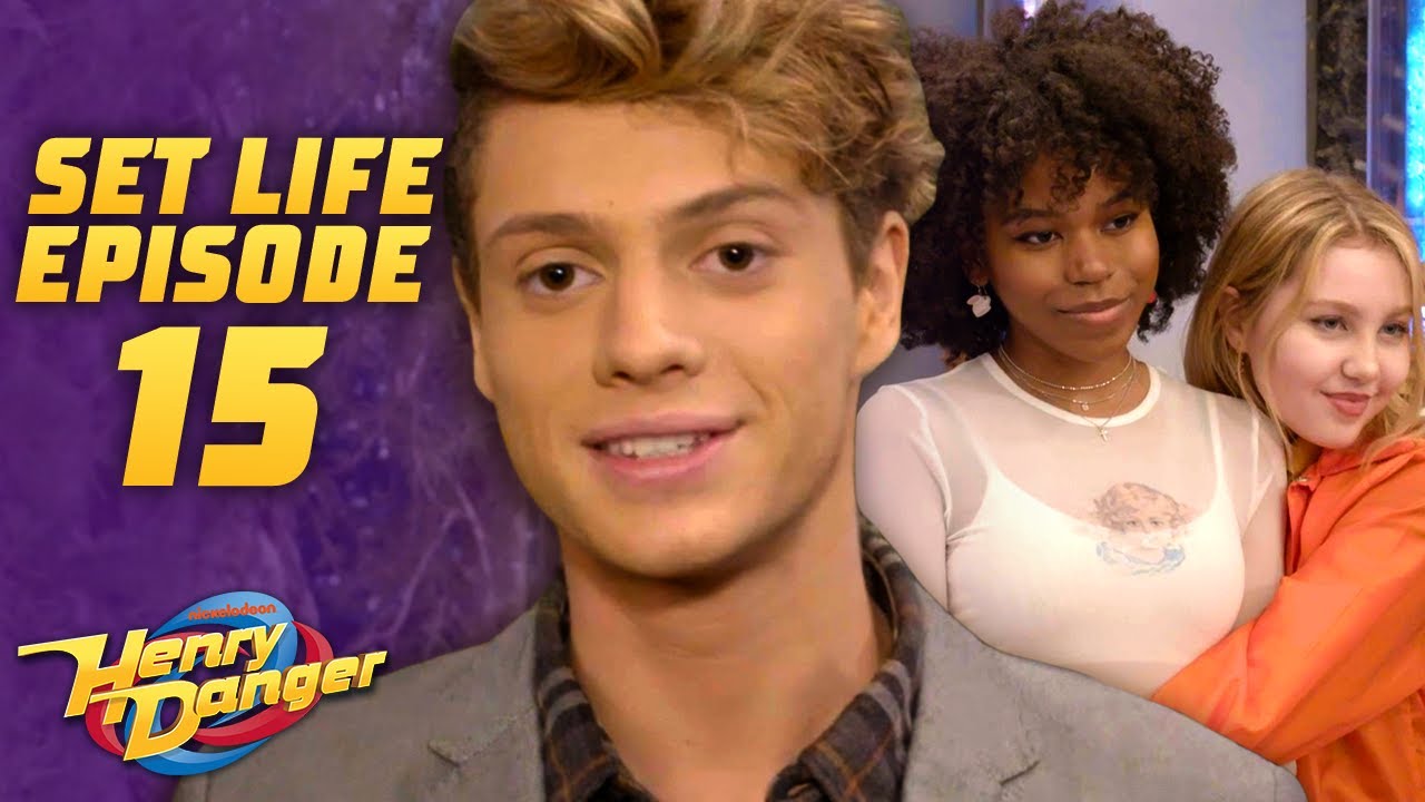 Riele Downs, Ella Anderson, and Jace Norman in #SetLife on Nick: Henry Danger (2018)