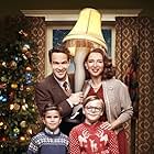 Chris Diamantopoulos, Maya Rudolph, Andy Walken, and Tyler Wladis in A Christmas Story Live! (2017)