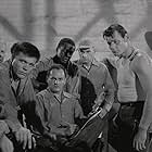 Neville Brand, Joel Fluellen, Leo Gordon, Alvy Moore, and Robert Osterloh in Riot in Cell Block 11 (1954)