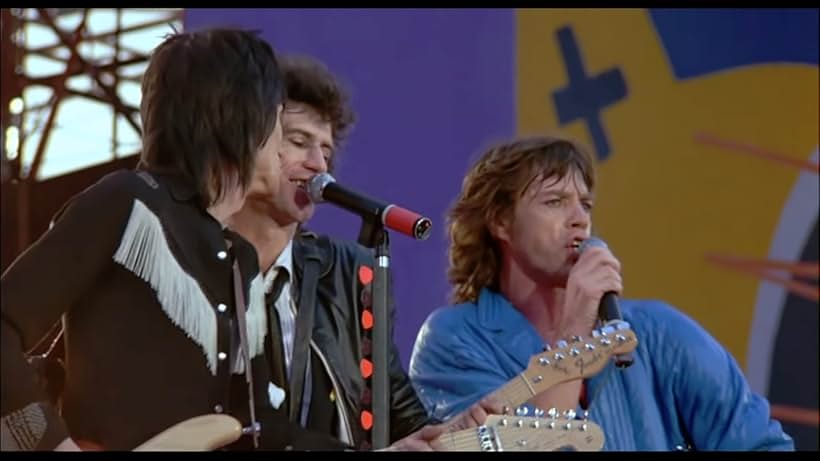 Mick Jagger, Keith Richards, Ronnie Wood, and The Rolling Stones