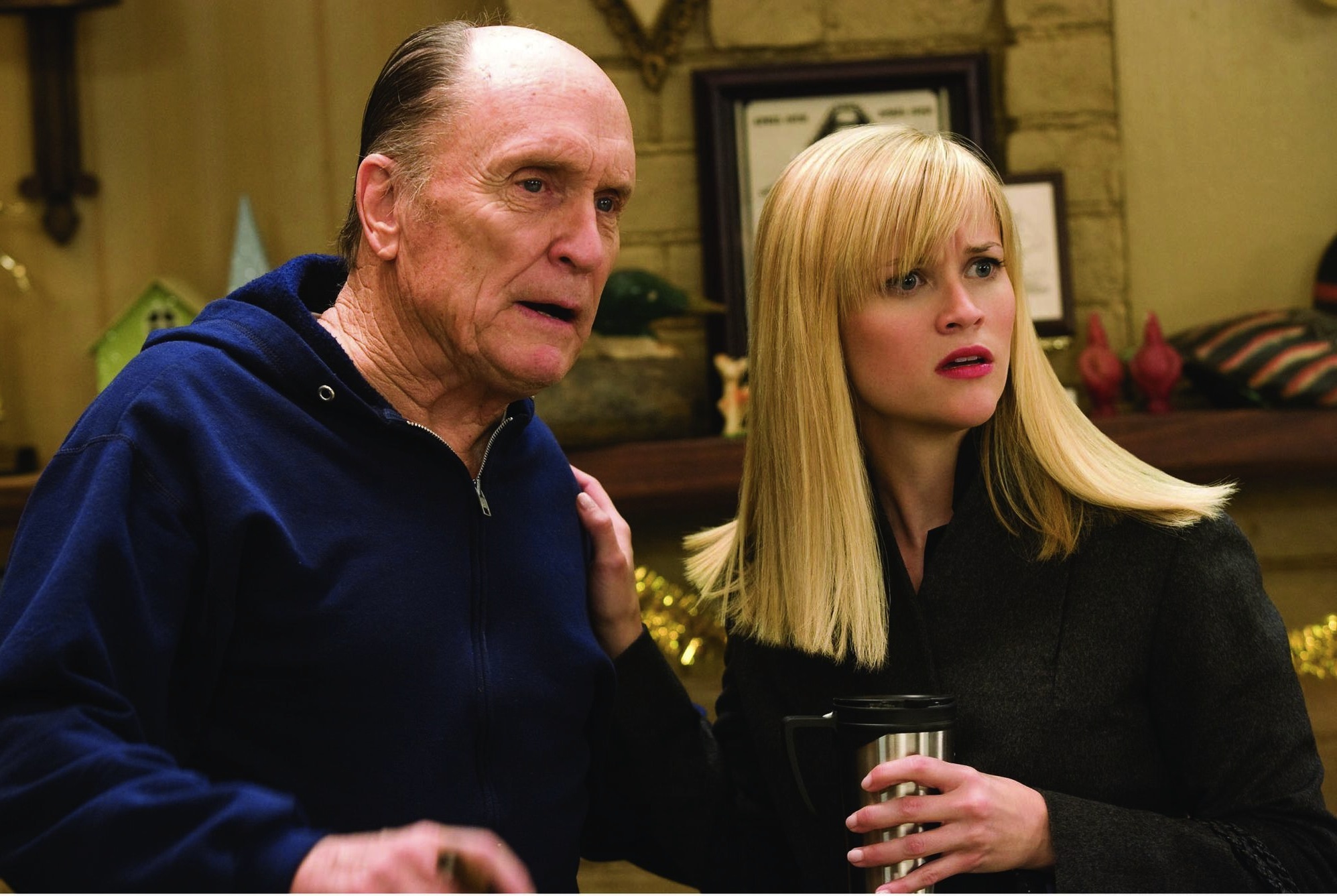 Robert Duvall and Reese Witherspoon in Four Christmases (2008)